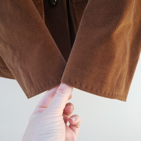 Marina Rinaldi Brown Corduroy Jacket - Picture 14 of 16